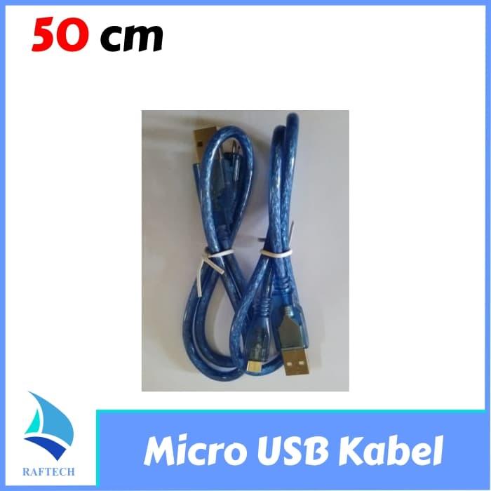 Gambar Micro USB Kabel 50 Cm arduino Leonardo Wemos DUE R3 D1 mini NodeMCU dari raftechbandung Kota Bandung Tokopedia