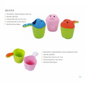 QC Baby Shampoo Cup Gayung Keramas Bayi Balita / Gayung Balita 2 In 1
