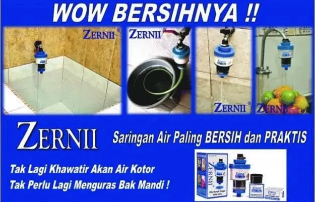 BISA GOJEK PAKET HEMAT ZERNII FILTER AIR ZERNII / FILTER AIR SERBAGUNA 2