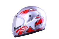 Gambar Helm Andes AS-555 Silver/A25 Red Fullface New!! - L dari Bike Master Kota Bandung 2 Tokopedia