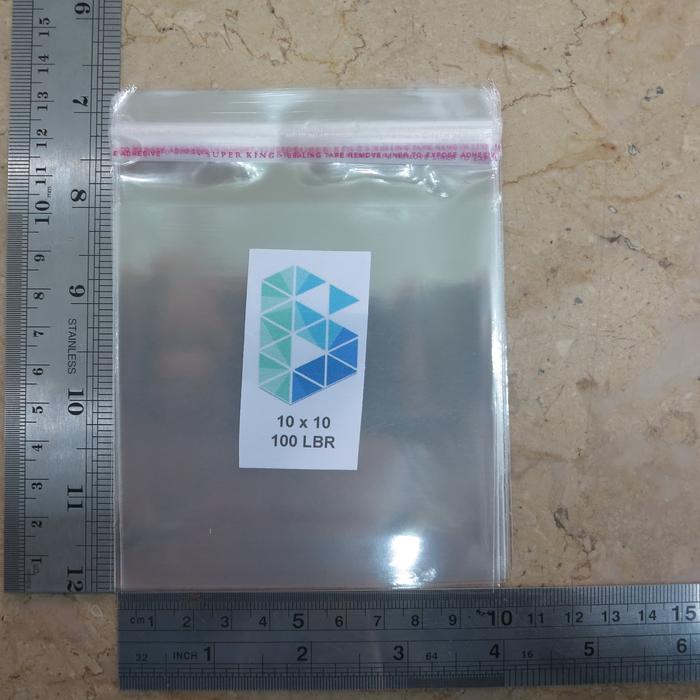 Plastik OPP Seal 10x10 Roti Alif Zainul Naswa