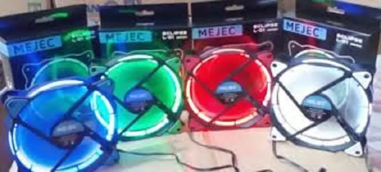 Fan Casing 12CM Mejec Eclipse L-01 Ring Led 3