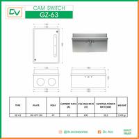Gambar CAM SWITCH METAL 4P 63A ON-OFF-ON dari DV.Switchboard Kota Semarang 2 Tokopedia