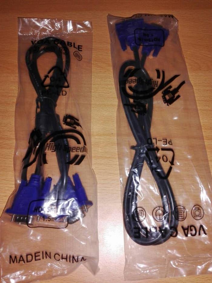 Gambar CABLE VGA 1.5M dari Aneka kabel Kota Administrasi Jakarta Utara Tokopedia