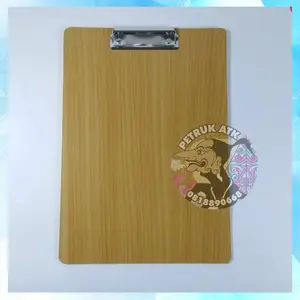 Dplayers Clipboard Clipb Kayu Tatakan Papan Ujian atk Murah sket