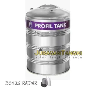Tangki Air Stainless Profil Tank PS 700 D Toren Tandon Air PS700D rata