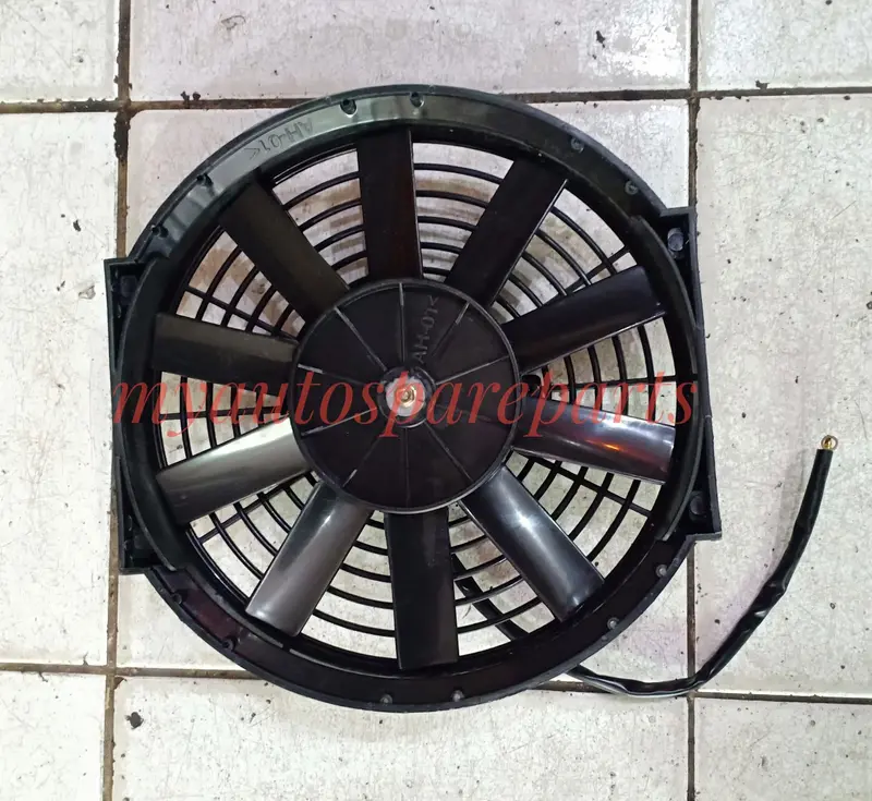 Extra Fan AC Mobil Universal 10 inci 24 VOLT extrafan rangka PLASTIK 2