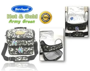 Tas Penyimpanan Asi asip /Cooler bag foil 2susun army two angels