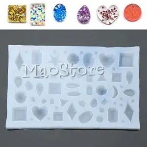 CETAKAN RESIN MOLD SILIKON CRAFT LILIN Soap Mini Aneka Bentuk