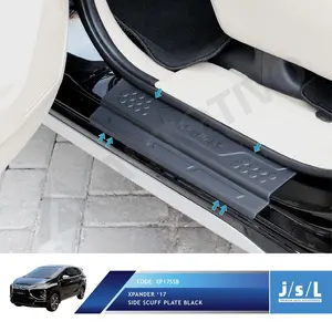 Mitsubishi Xpander Sillplate Samping Hitam / Side Scuff Plate Black