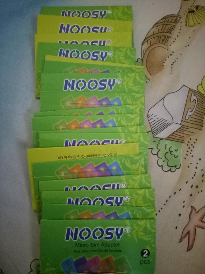 Gambar noosy sim card adapter warna dari Rihuy Computer Kab. Bekasi Tokopedia