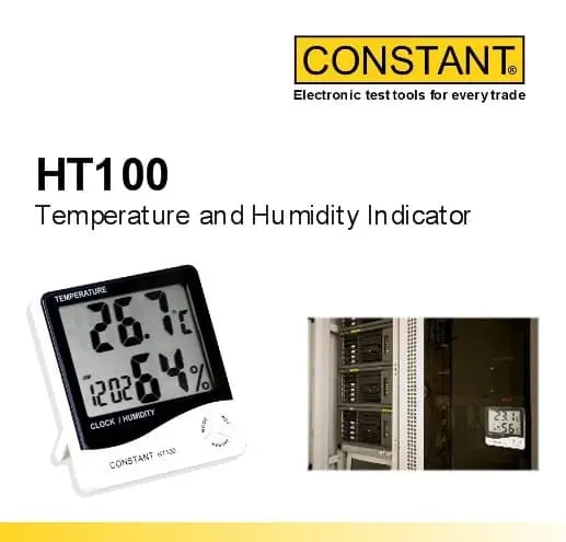 Temperature & Humidity Meter CONSTANT HT100