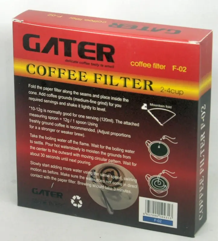 Gater Coffee Filter Paper V 60 1