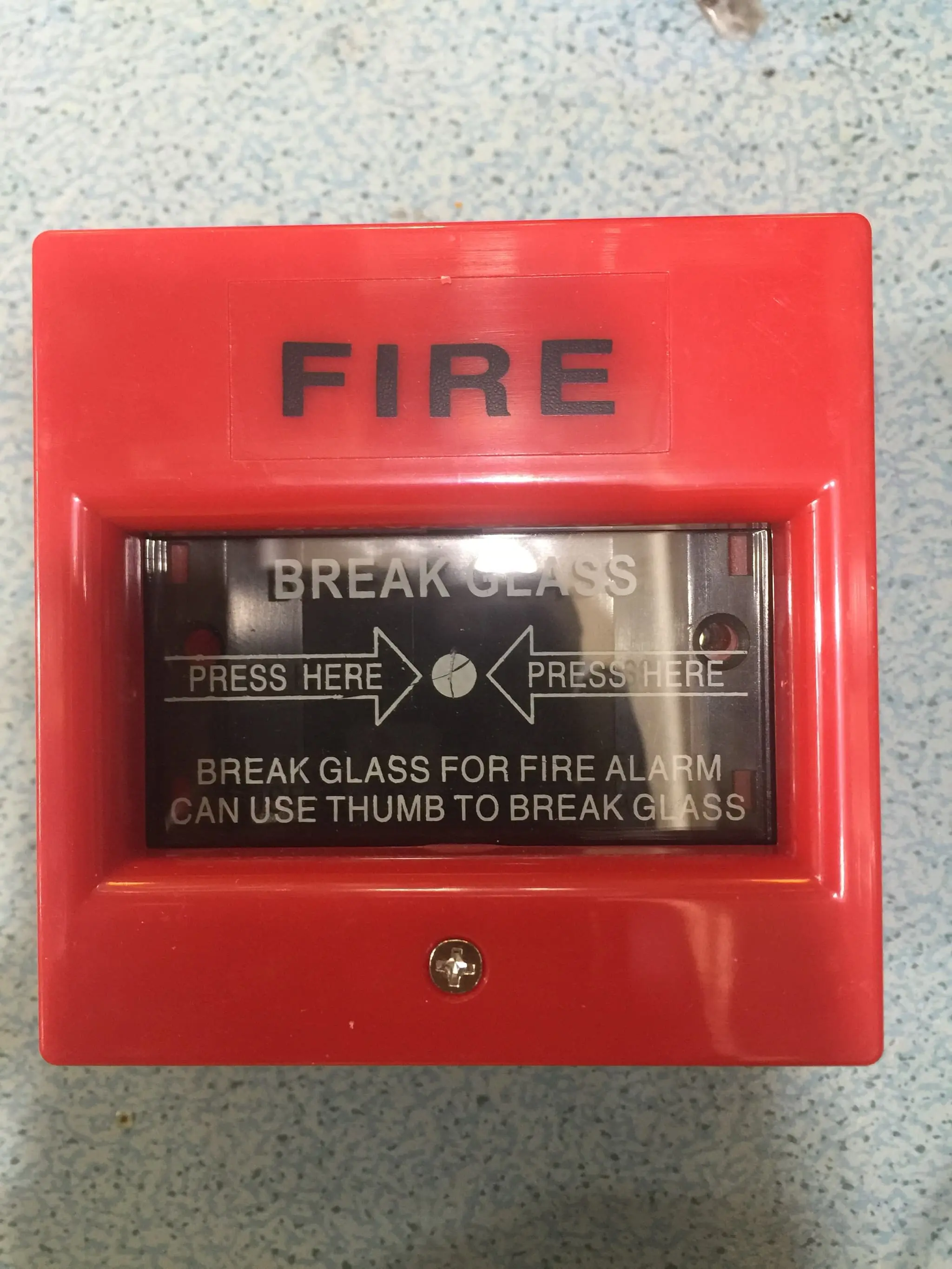 manual break glass fire alarm kebakaran 220VAC