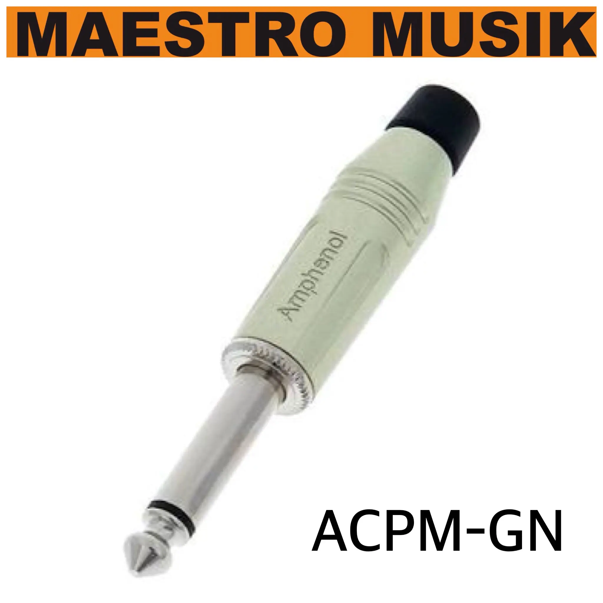 AMPHENOL ACPM-GN - 1/4 inch jack plugs