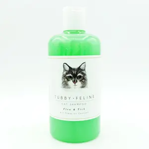 Tubby Feline - 500ml Flea & Tick Cat Shampoo / shampoo kucing