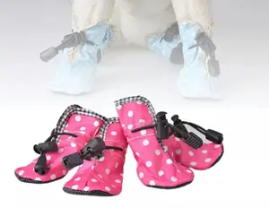 Pet polkadot shoes