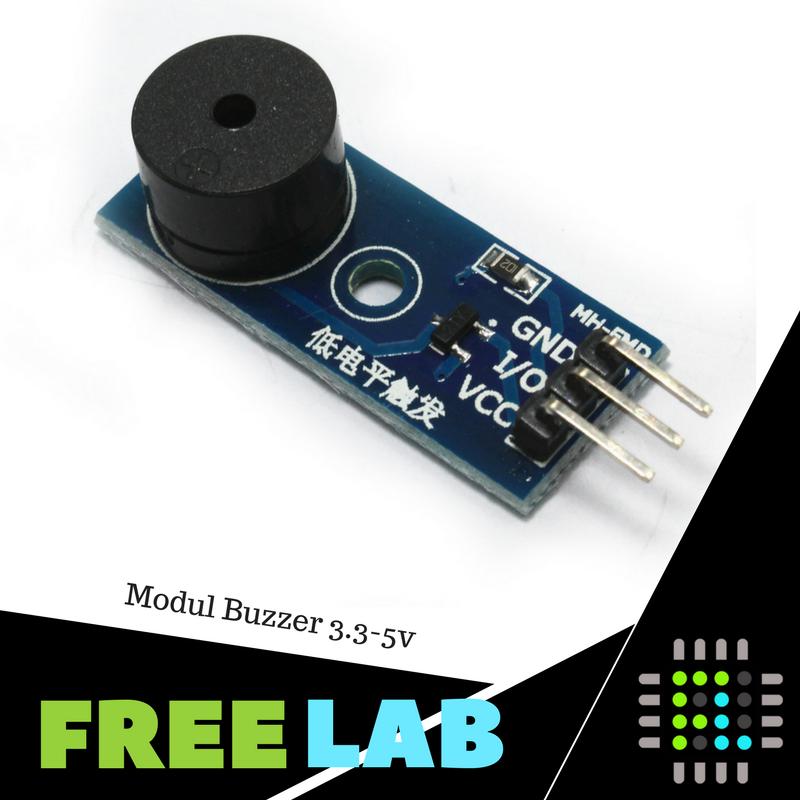 3v Buzzer Module Buzzer Passive 3.3V - 5V Alarm Modul w Driver Transistor Buzzer - Shop ...