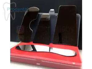 Kaca Intraoral Stainless Steel Set Box Made in USA (4 pcs / set).