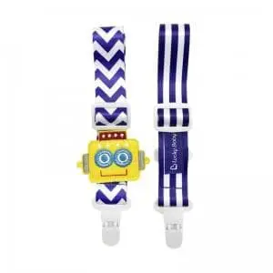 Lucky Baby Klipz-On Adjustable Strap - robot