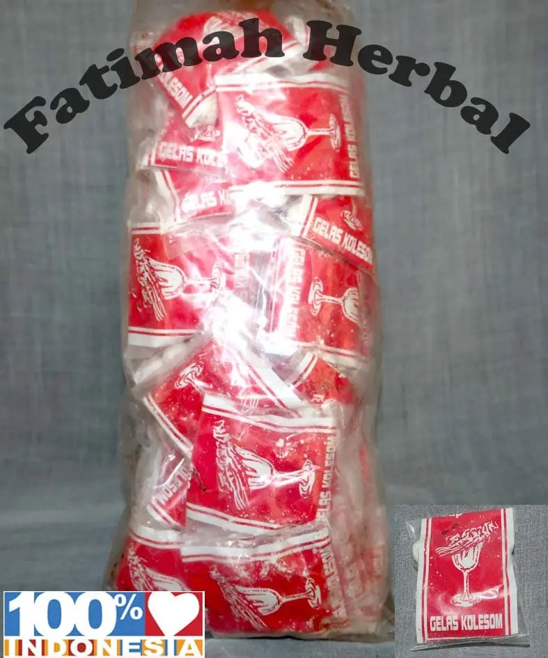 Bedak Dingin Sari Bengkoang Asli Solo - Cap Gelas Kolesom - 1 Sachet