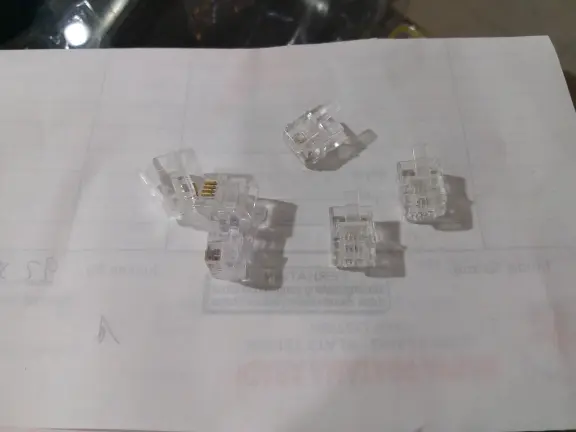JACK MODULAR RJ11 RJ-11 JACK TELP TELEPON 0