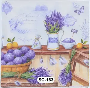 Kertas Tissue Motif Eropa / Decoupage Napkin Europe - SC 163