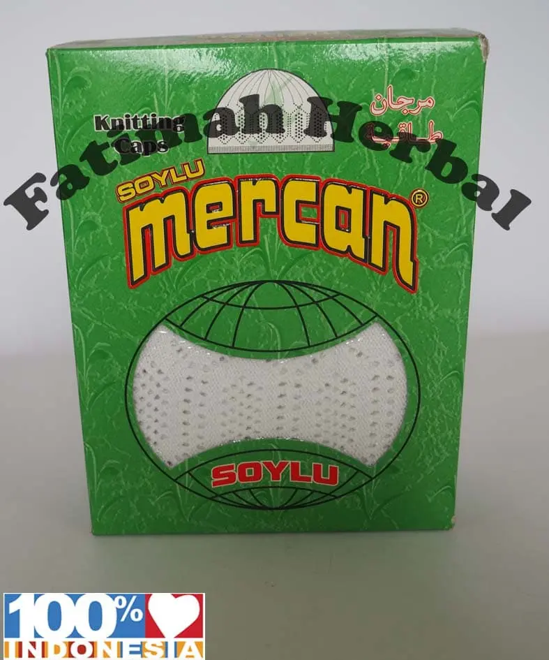 Peci - Kopyah - Kopiah Mercan Turkey - Turki - Peci Haji Rajut 1 Pcs