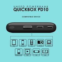 Gambar UNEED Powerbank 10.000mAH with Power Delivery 3.0 & Quick Charge 3.0 dari Uneed Indonesia Kota Administrasi Jakarta Utara 3 Tokopedia