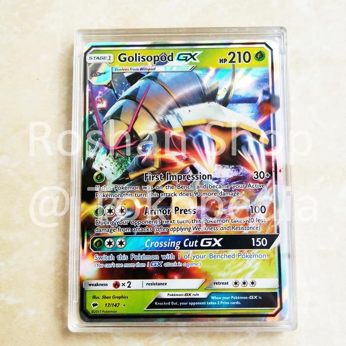 Jual GOLISOPOD GX Kartu Pokemon Cards Original - Kota Administrasi Jakarta Pusat - Roshanshop@tokopedia | Tokopedia Jual GOLISOPOD GX Kartu Pokemon Cards Original - Kota Administrasi Jakarta Pusat - Roshanshop@tokopedia | Tokopedia