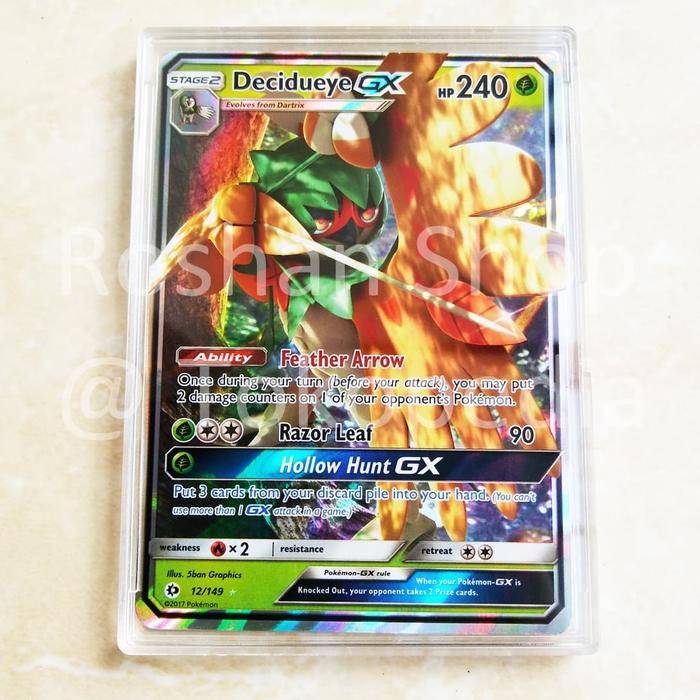 Jual DECIDUEYE GX Kartu Pokemon Cards Original - Kota Administrasi Jakarta  Pusat - Roshanshop@tokopedia | Tokopedia
