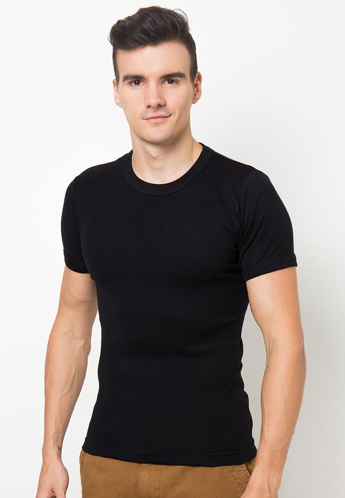 Gambar Kaos Oblong Rider Hitam Round Neck Type R.223B dari Grosir Pasar Klewer Solo Kota Surakarta Tokopedia