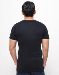 Gambar Kaos Oblong Hitam Crocodile V - Neck dari Grosir Pasar Klewer Solo Kota Surakarta 2 Tokopedia