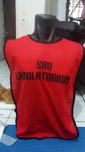 rompi bola/futsal karet custom name lusinan