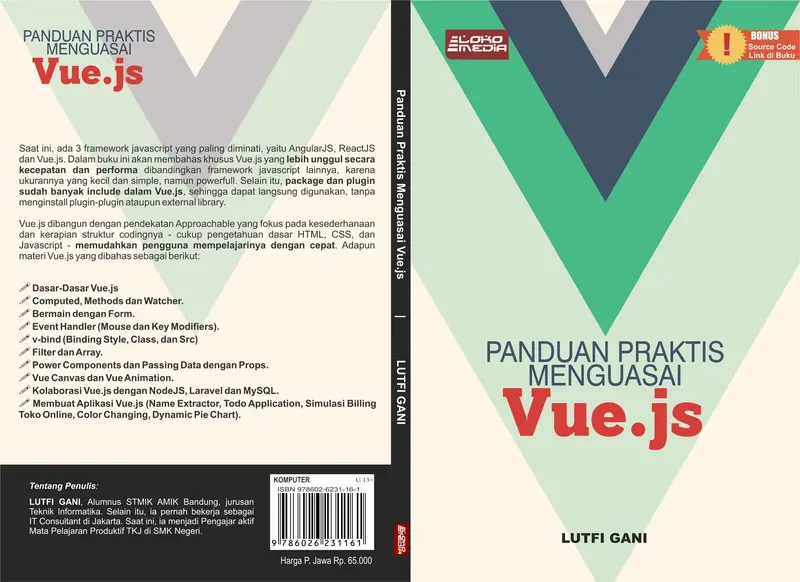 Buku Panduan Praktis Menguasai Vue. Js 1