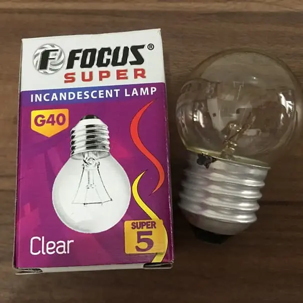 Lampu PX DOP Kuning Incandescent Hangat Panas 5 Watt 5W Kecil Focus