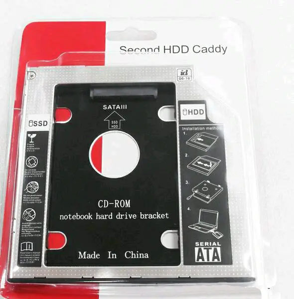 HDD/SSD CADDY 9,5MM SATA 0