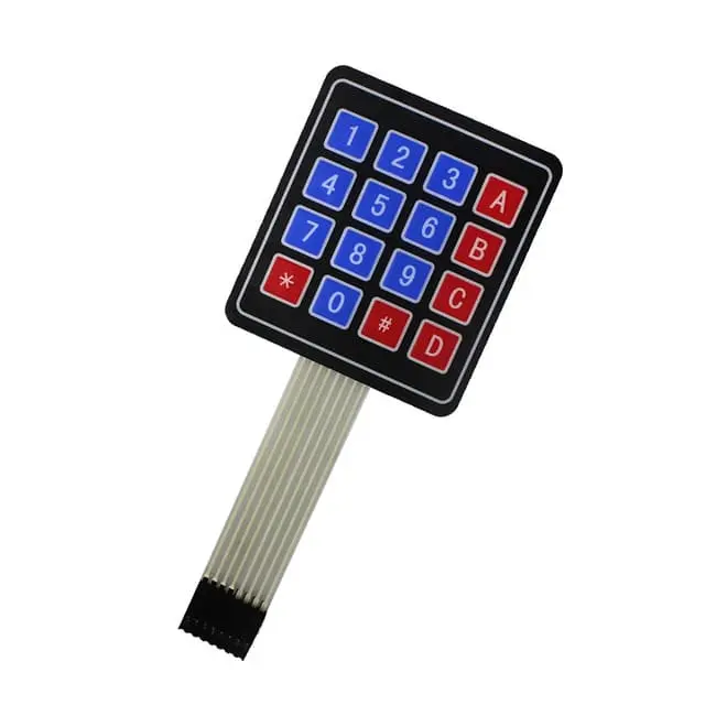 Membrane Keypad 4x4 - 16 Tombol membran 0
