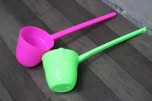 gayung bajigur kecil S air gagang panjang minuman es pelastik kelapa