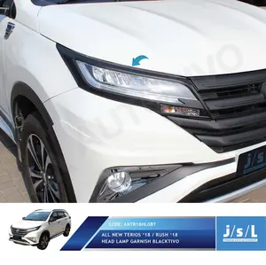 JSL Garnis Depan Hitam All New Rush 2018 Head Lamp Garnish Blacktivo