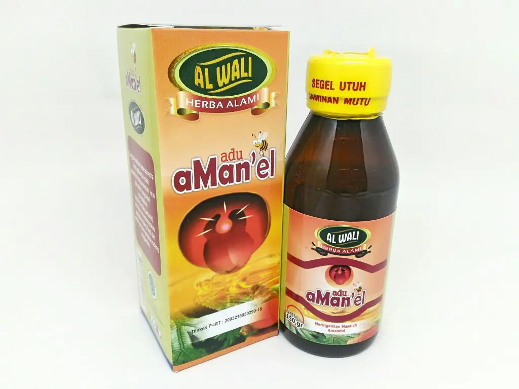 Madu Amandel / Radang Tenggorokan Al Waliy / Alwaliy