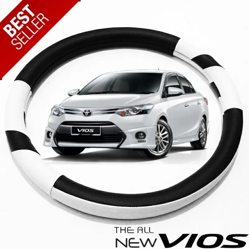 Cover Stir Sarung Setir Mobil Toyota ALL New VIOS Hitam 1
