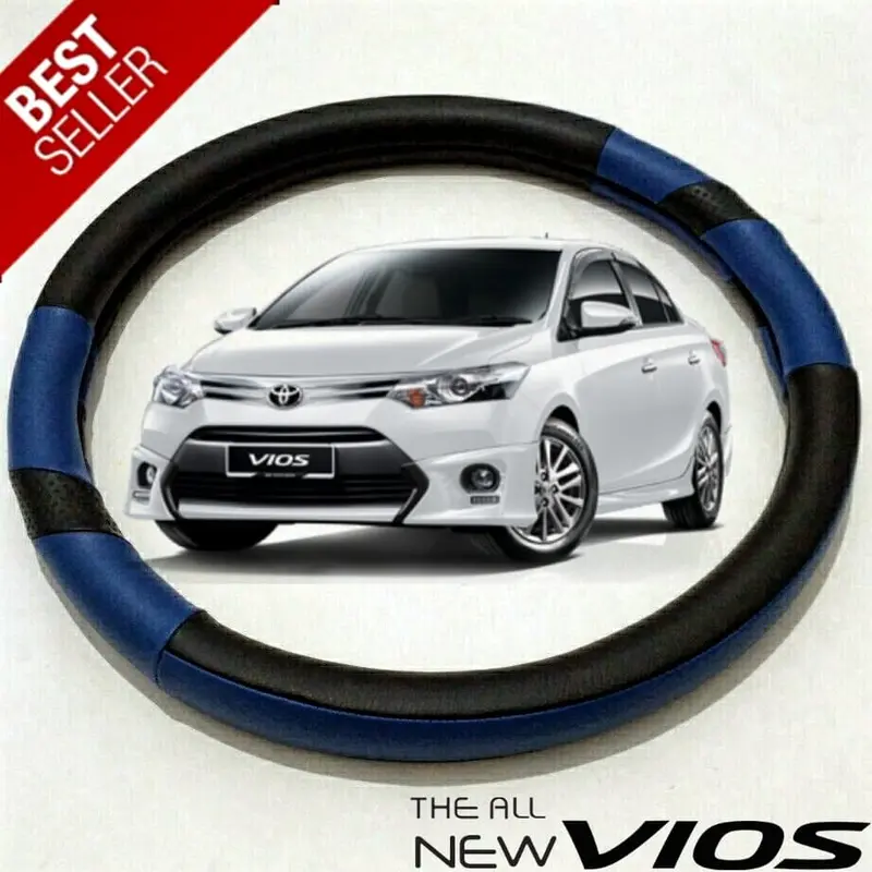 Cover Stir Sarung Setir Mobil Toyota ALL New VIOS Hitam 4