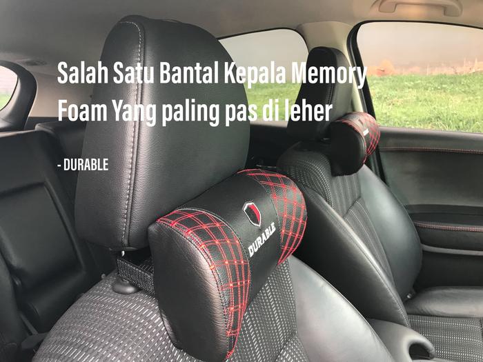 Gambar Durable Neck Rest / Sandaran bantal kepala Mobil Memory Foam - Benag Putih dari TDC Variasi Kota Tangerang Tokopedia