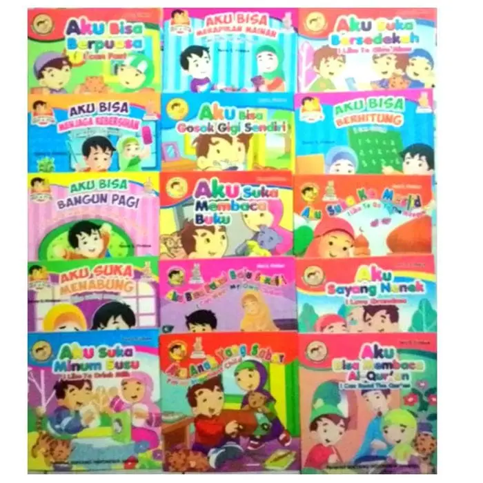 Buku Cerita Anak dua bahasa - Seri Balita Pintar 3