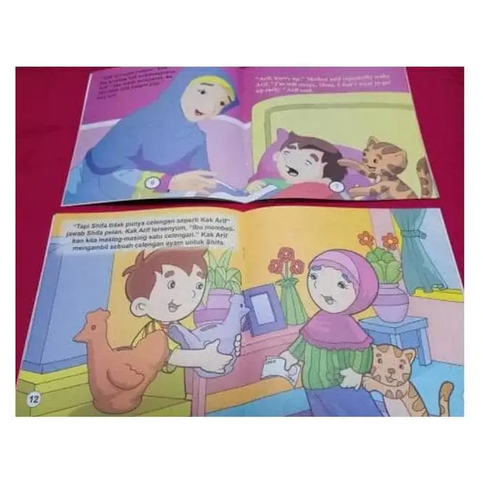 Buku Cerita Anak dua bahasa - Seri Balita Pintar 1