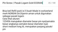 Gambar Pasak Logam/Pin Screw Gold Eceran dari Dental Jaya Official Kota Yogyakarta 2 Tokopedia