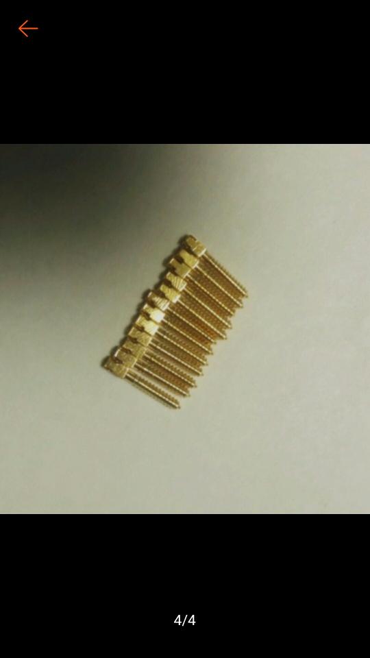 Gambar Pasak Logam/Pin Screw Gold Eceran dari Dental Jaya Official Kota Yogyakarta Tokopedia