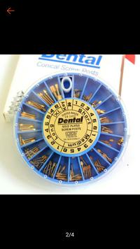 Gambar Pasak Logam/Pin Screw Gold Eceran dari Dental Jaya Official Kota Yogyakarta 4 Tokopedia