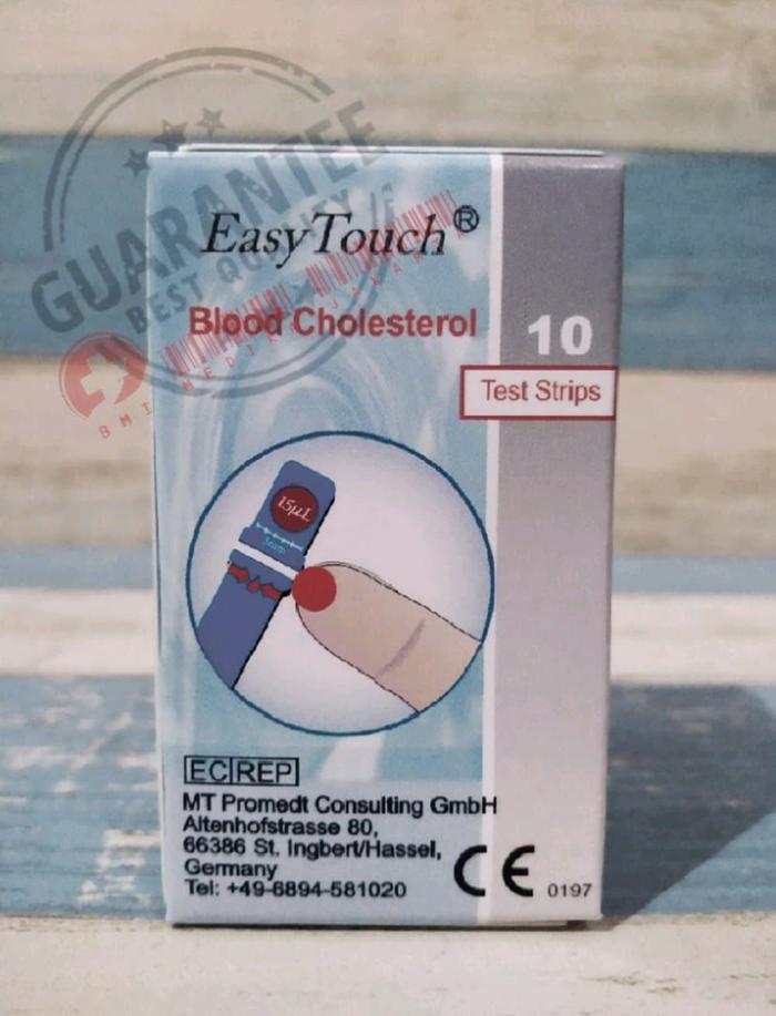 Gambar Strip Colestrol Easy Touch dari BMI MEDIKA JAKARTA Kota Tangerang Selatan Tokopedia